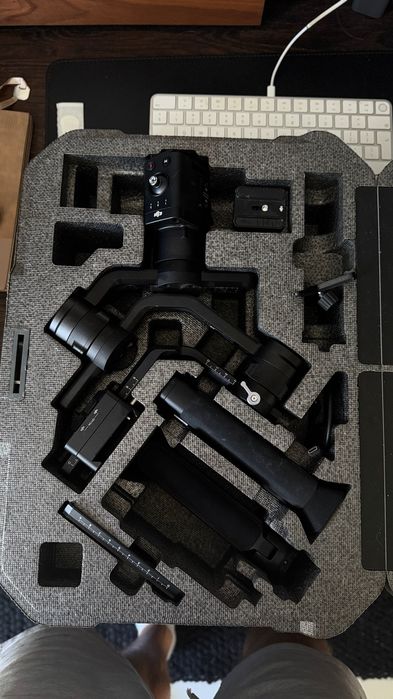 Gimbal stabilizator DJI Ronin-S - Pełny zestaw w walizce