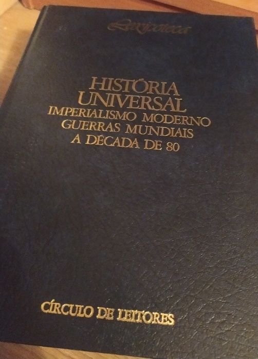 Enciclopédias sobre História de Portugal e Universal 4 volumes