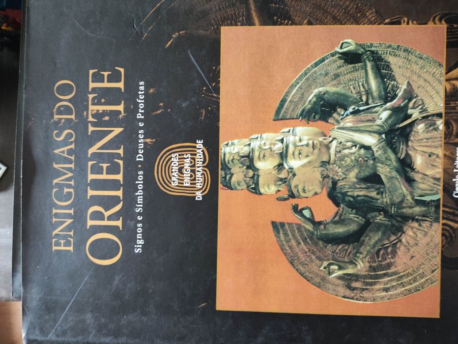 Coleção círculo de leitores grandes enigmas da humanidade 6 volumes