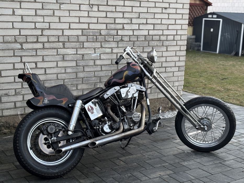 Harley Davidson Shovelhead FLH chopper custom