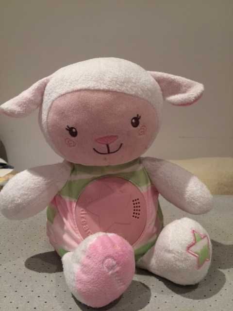 Baby Unicórnio Peluche Interativo e Ovelhinha da Chicco Boa noite rosa