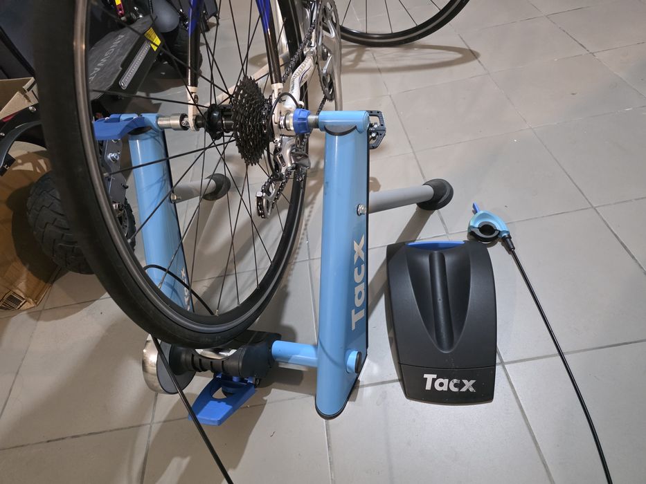 Rolo de treino bicicleta tacx garmin