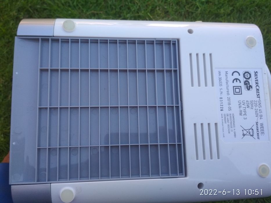 Лампа для нарощення нохтів