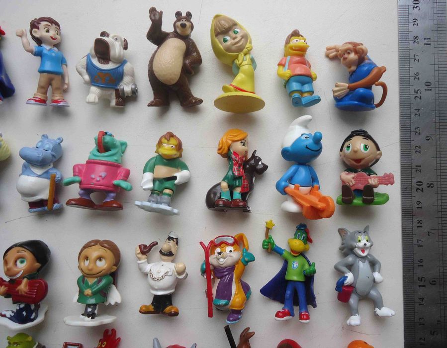 Игрушки из Киндер сюрприз Kinder Surprise, 75 шт