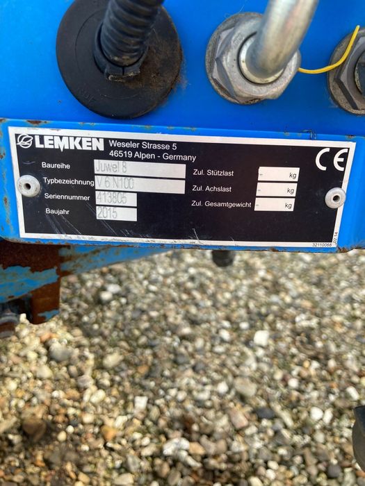 Lemken Juwel 8 Vario 6 корпусний