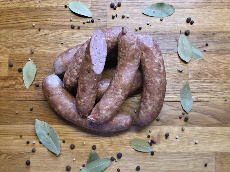 BOX paczka swojskich wędlin Kiełbasa szynka boczek 2,8kg paczka gratis