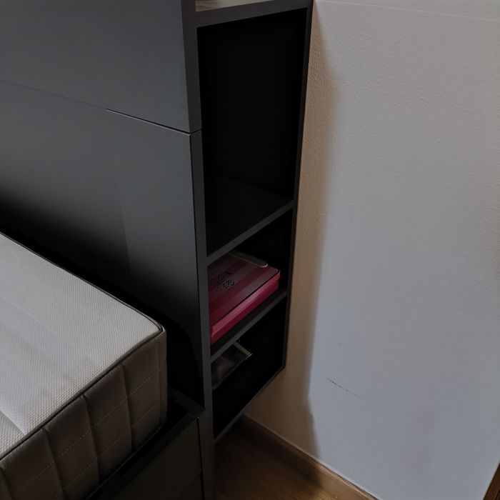 Cama de casal IKEA Malm com 4 gavetões