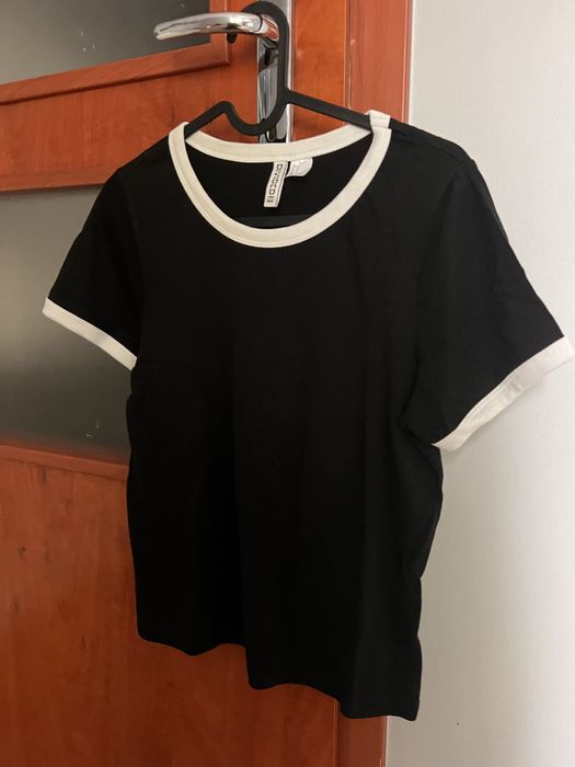 Koszulka czarna h&m S divided basic