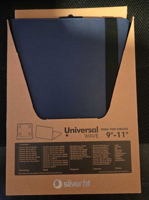 Capa Tablet Universal 9-11'' SILVERHT Azul64168944091522120