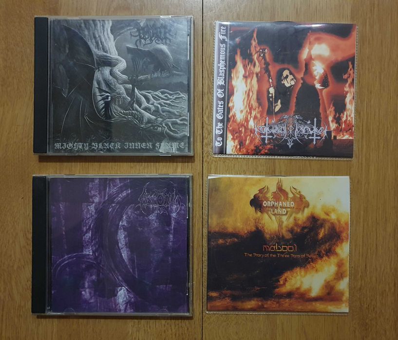 CD Mp3 Black Metal NokturnalMortum Deviator OrphanedLand