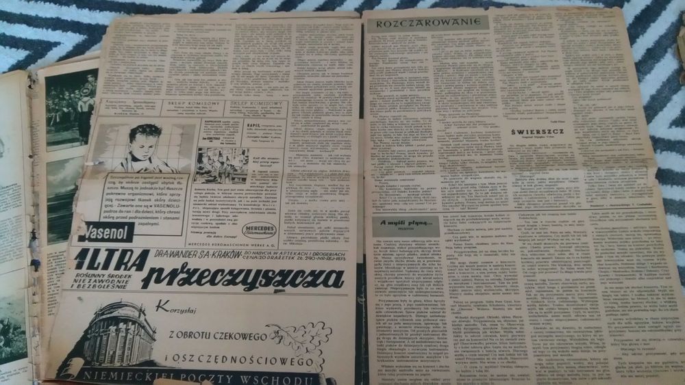 gazety Generalna Gubernia Kraków Ilustrowany Kurjer Polski, rzesza