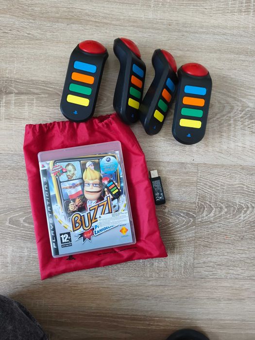 Buzz quiz PL + buzzery bezprzewodowe