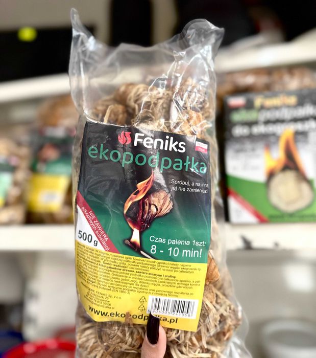 Eko podpałka do grilla Feniks 500g