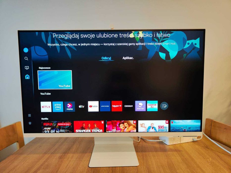 Samsung Smart M8 S32BM801UU Biały