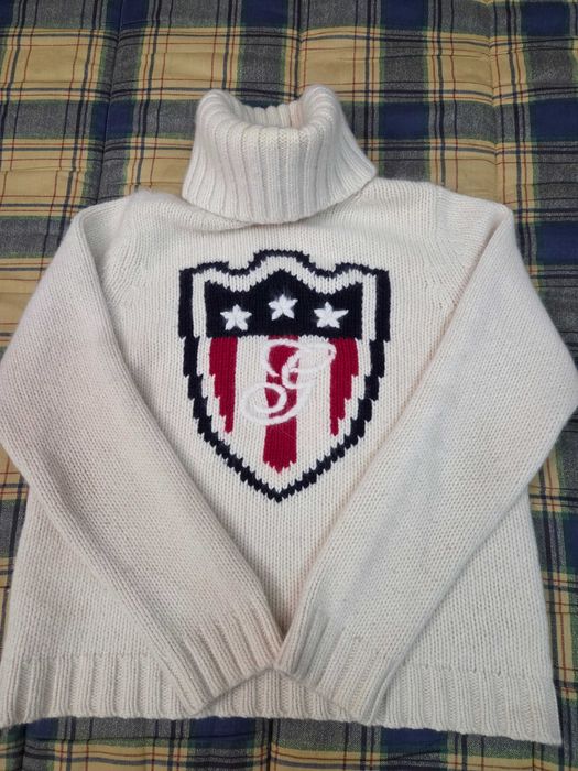 camisola em gola alta