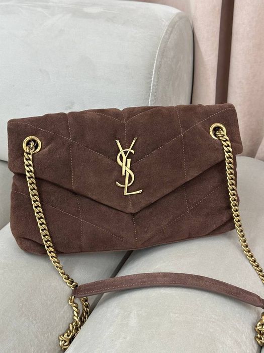 Torebka Burgundy YSL! Bordo,czekoladowa! Premium