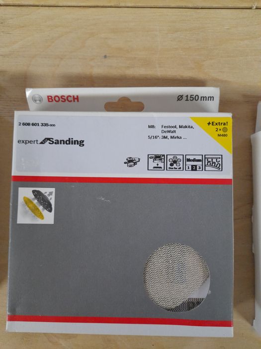 3szt. NOWY Talerz szlifierski bosch 150mm