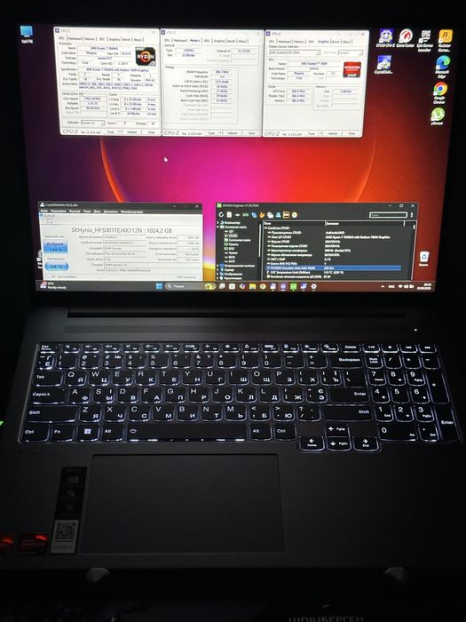 Lenovo IdeaPad Pro 5 16APH8 Ryzen7, DDR5-32GB, 16"2k-120Hz (Як новий!)