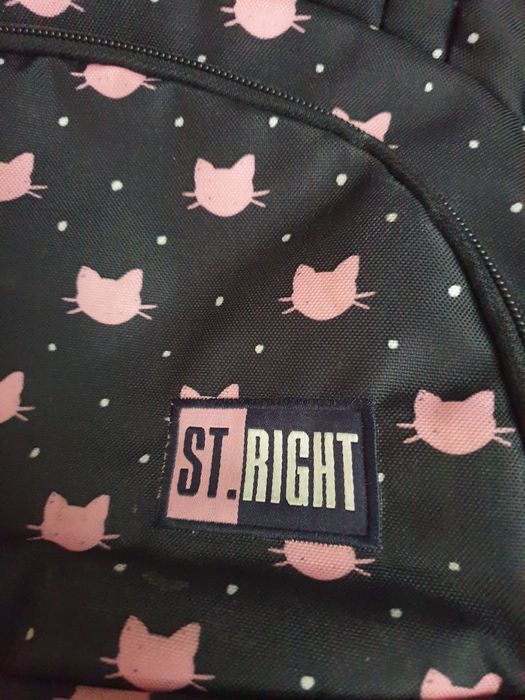 Plecak do szkoły st.right w kotki