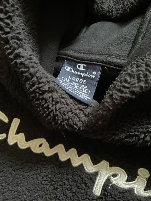 Плюшевая кофта champion L