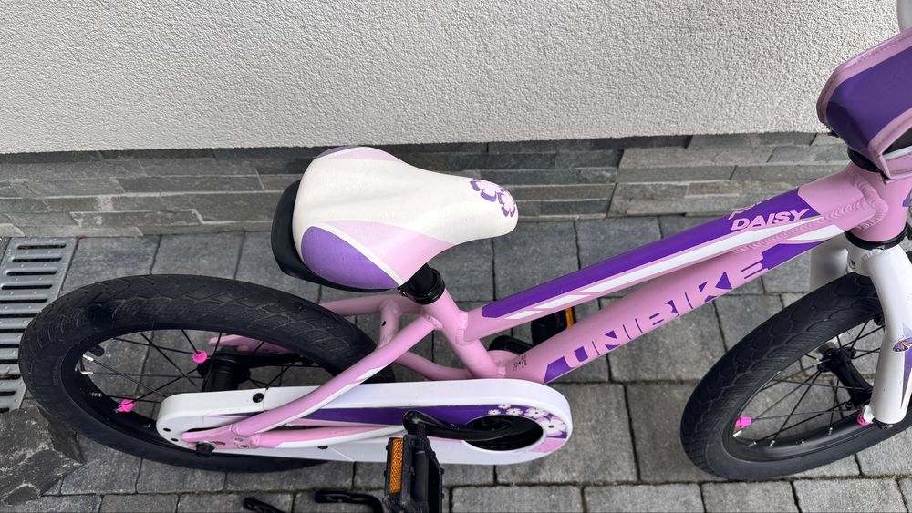 Gwarancja! Super stan! Unibike 16” dla dziewczynki ok.2-4 lat