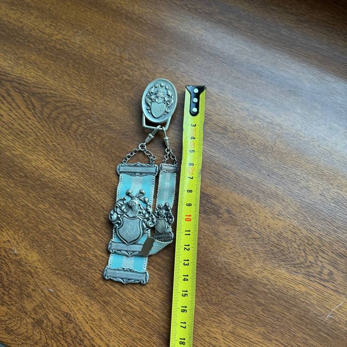 Odznaki/ Medal Szatelen Bractwa Studentów Srebro Art Deco