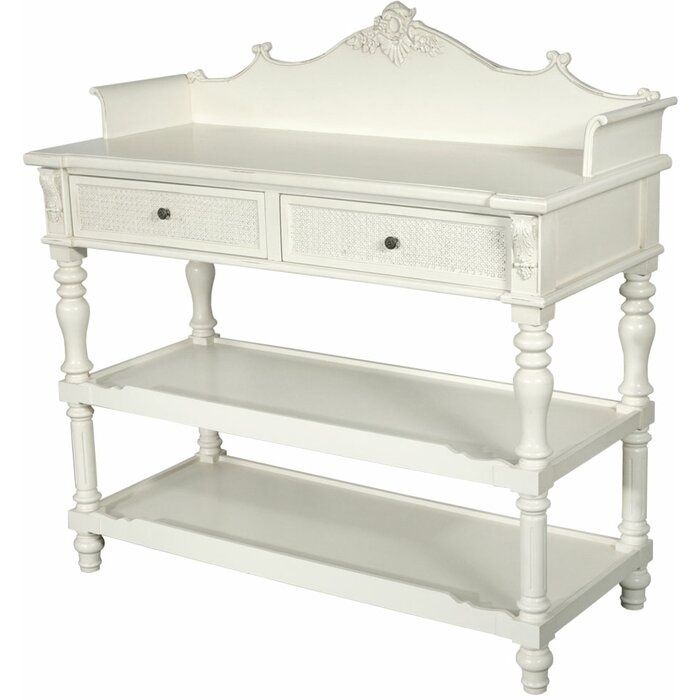 Komoda, stolik w stylu rokoko, Drewno,