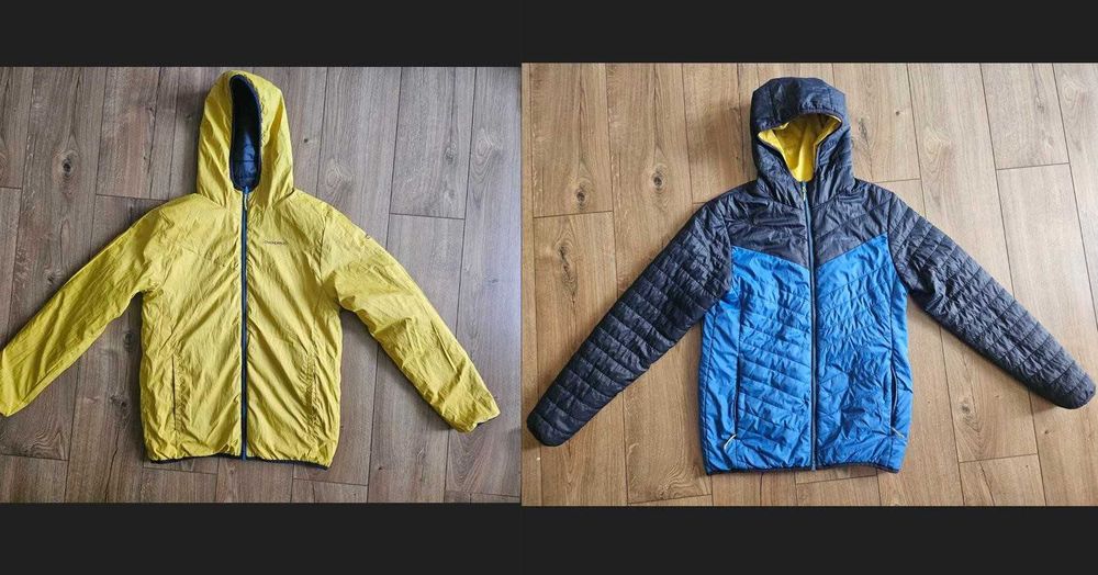 CRAGHOPPERS двустороння куртка худі M-L compresslite