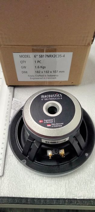 Sprzedam głośnikі firmy SB Acoustics model SB 17 NRX2C35-4