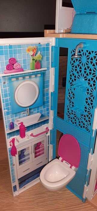 Domek barbie Rower i piesek. Stan idealny