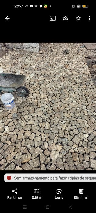 Serviço de calceteiro