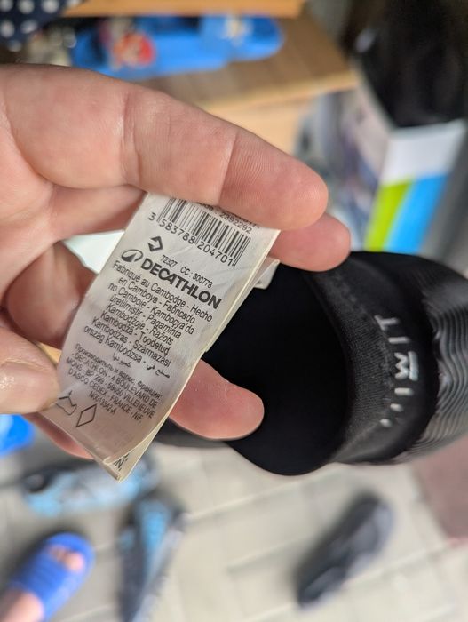 Buty na basen na plażę męskie 42/43 Decathlon