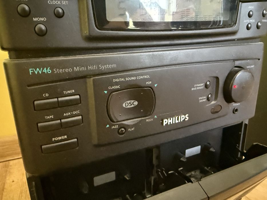 Philips FW46 Stereo Mini HiFi System – wieża stereo