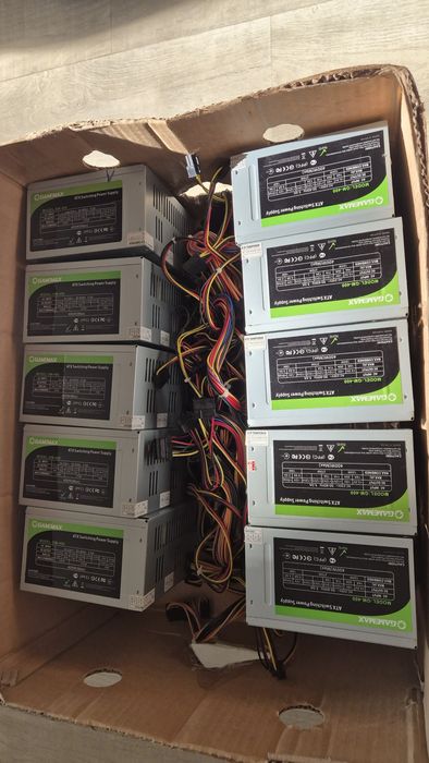 Блоки живлення для системного блока 400w 80mm Gamemax, Frime, Logic power, Delux, Q-Dion