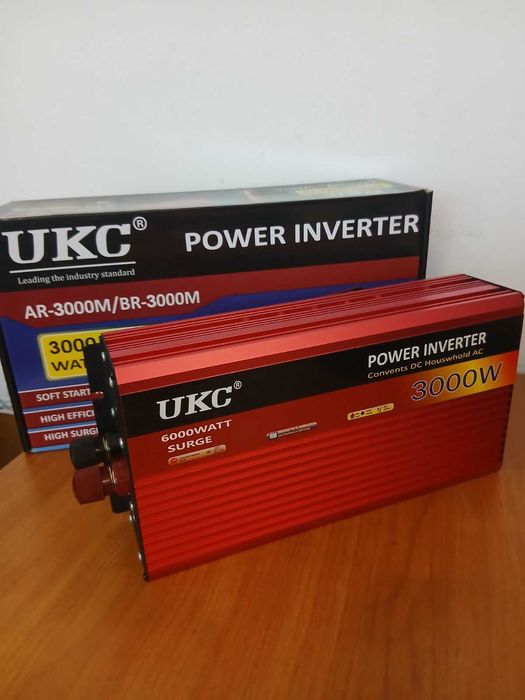 Перетворювач. Інвертор. 3000W/24В. UKC.