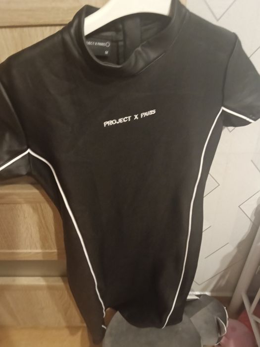 Piękna wloska sukienka eko galowo 140/152 /158 lub xxs/ XS nowa