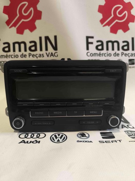 Rádio / Auto Rádio VW PASSAT B7 1.4 TSI EcoFuel (110 kW / 150 cv) [08.2010 - 12.2014] 1K0035186AA (OEM) | 8157647201360 (OEM)