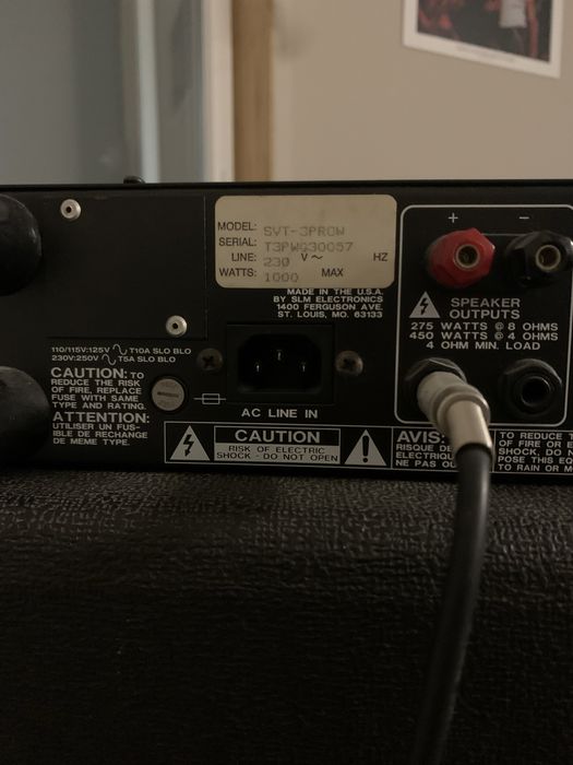 Ampeg SVT III- Pro  Blue Line