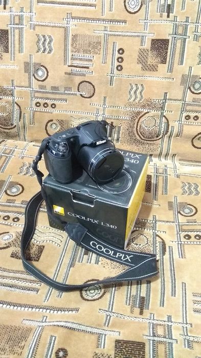 Фотоаппарат Nikon Coolpix L340 Black   ( Не использовался, как новый)