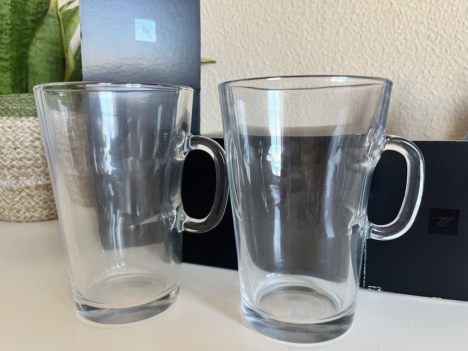 Copos Nespresso novos mas sem as caixas