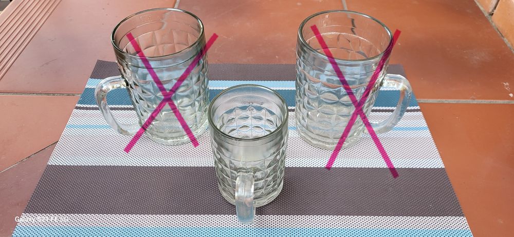 Бокалы пивные и подстаканники