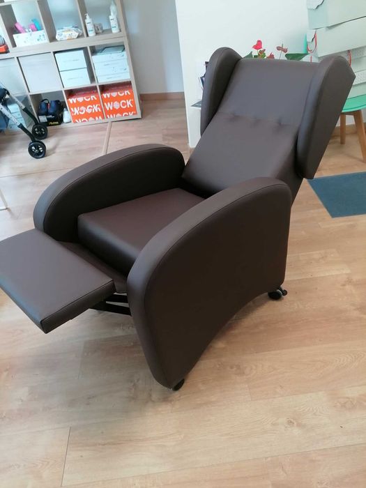 Cadeirão Relax Castanho ou Bege ou Cinzento