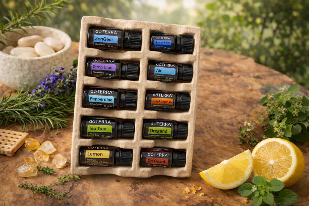 Nowy zestaw 10 olejków eterycznych Doterra