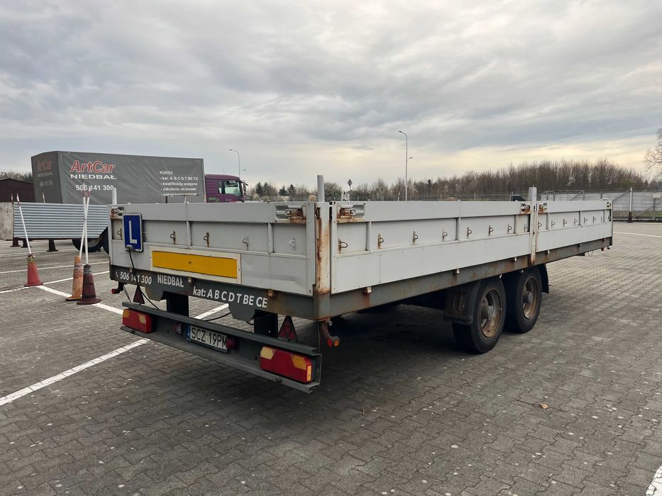 Przyczepa Ciężarowa Meier TANDEM - CE