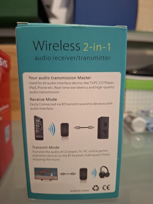 Audio transmiter wireless bluetooth