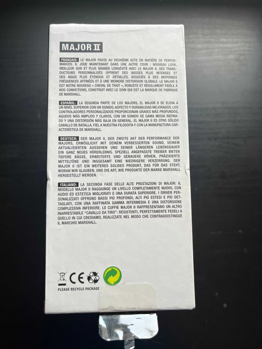 Marshall Major II Headphone Case64740207848194124