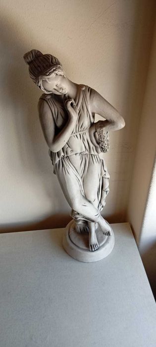 Relógio bronze,  várias estátuas