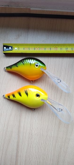 Wobler 1 szt tonący 8 cm 38 gr trolling sum szczupak hm