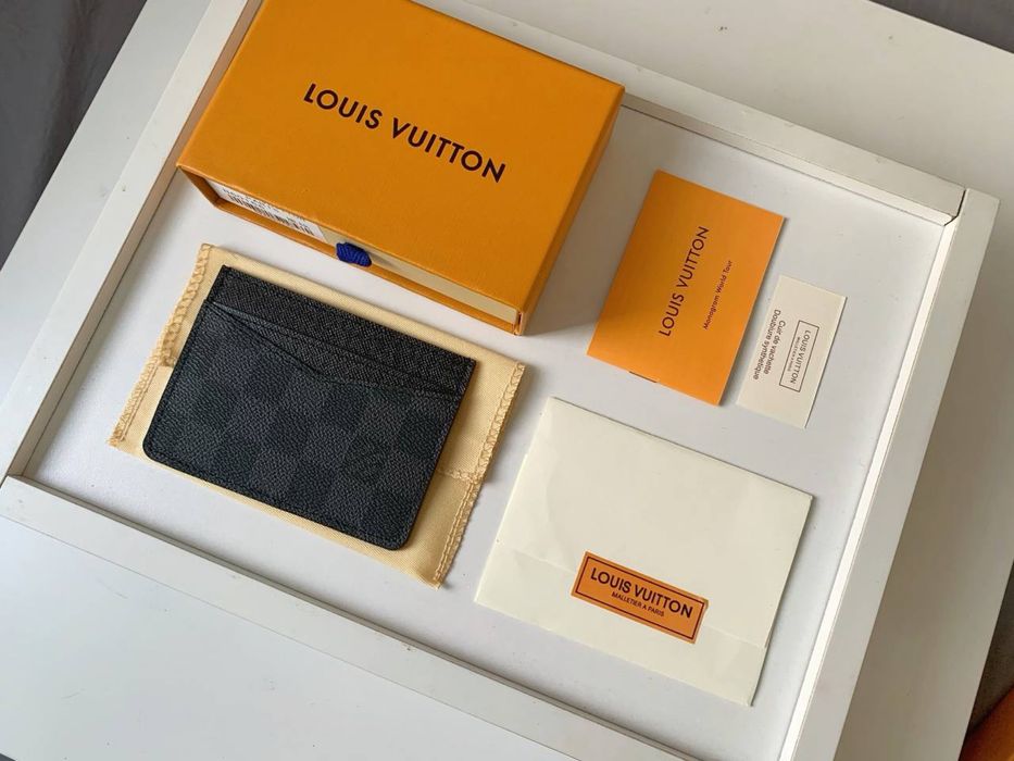 Чоловічий картхолдер louis vuitton мужской картхолдер луи виттон