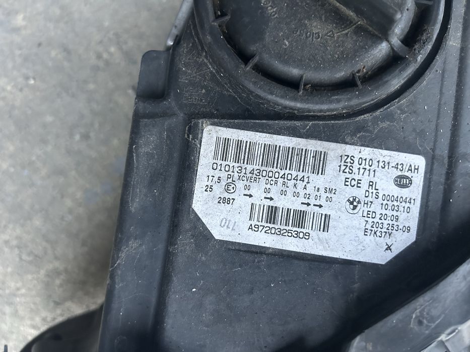 Фара ліва на BMW F10 F11 адаптив до рест